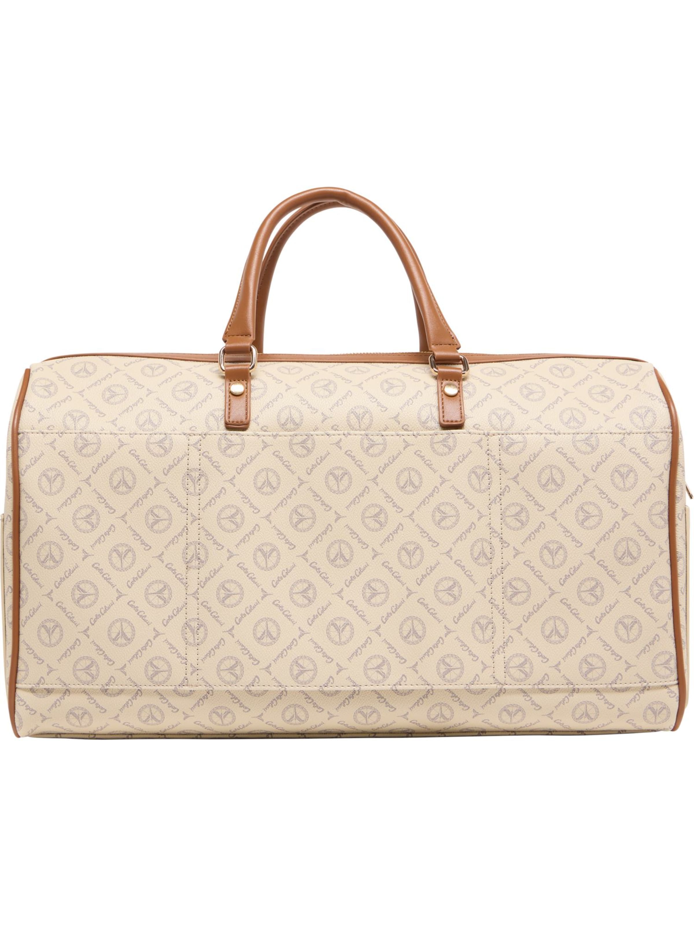 Sac week-end 'Emeri' Carlo Colucci en beige