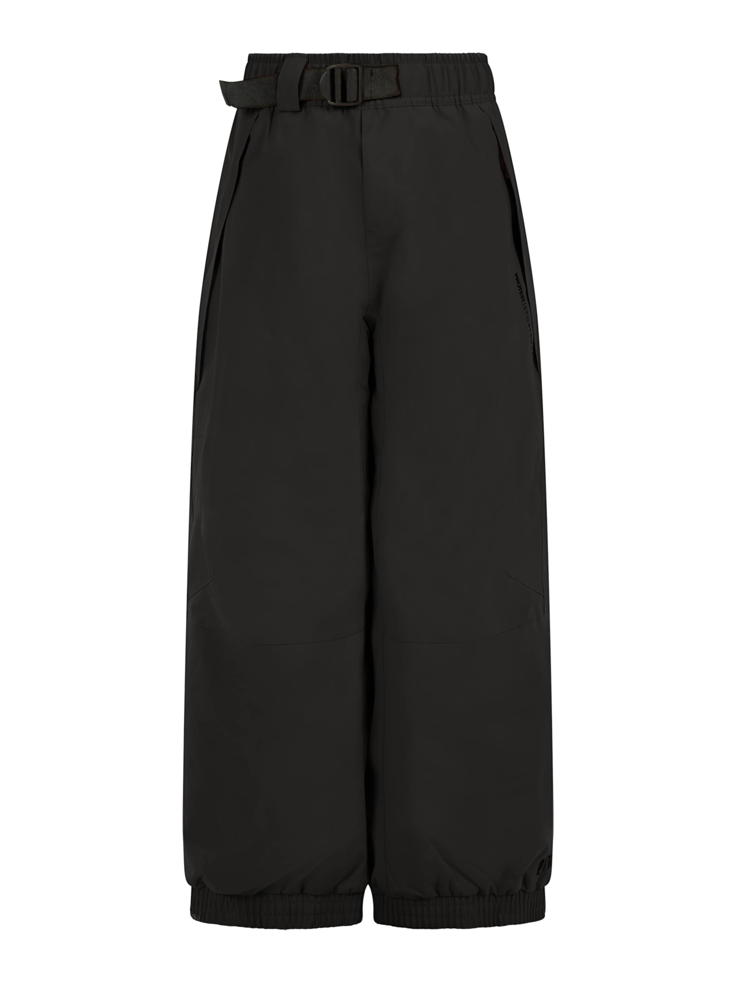 PROTEST Zúžený Sportovní kalhoty 'Kenny' – černá: přední strana