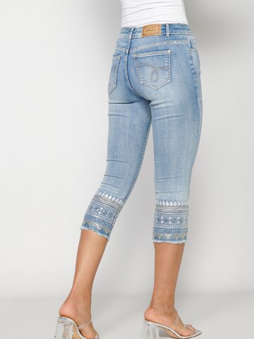 KOROSHI Regular Jeans i blå
