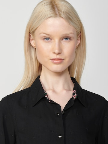 KOROSHI Blouse in Zwart