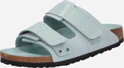 BIRKENSTOCK Mule 'LENA' en turquoise, Vue avec produit