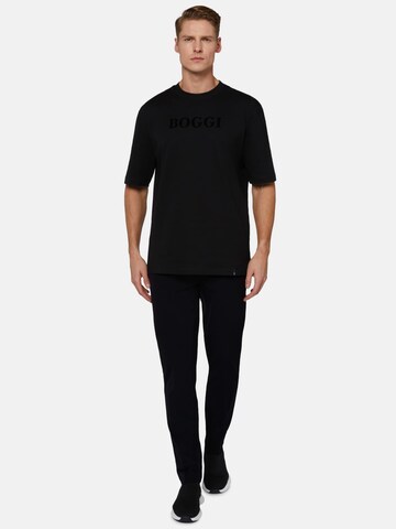 Boggi Milano T-Shirt in Schwarz