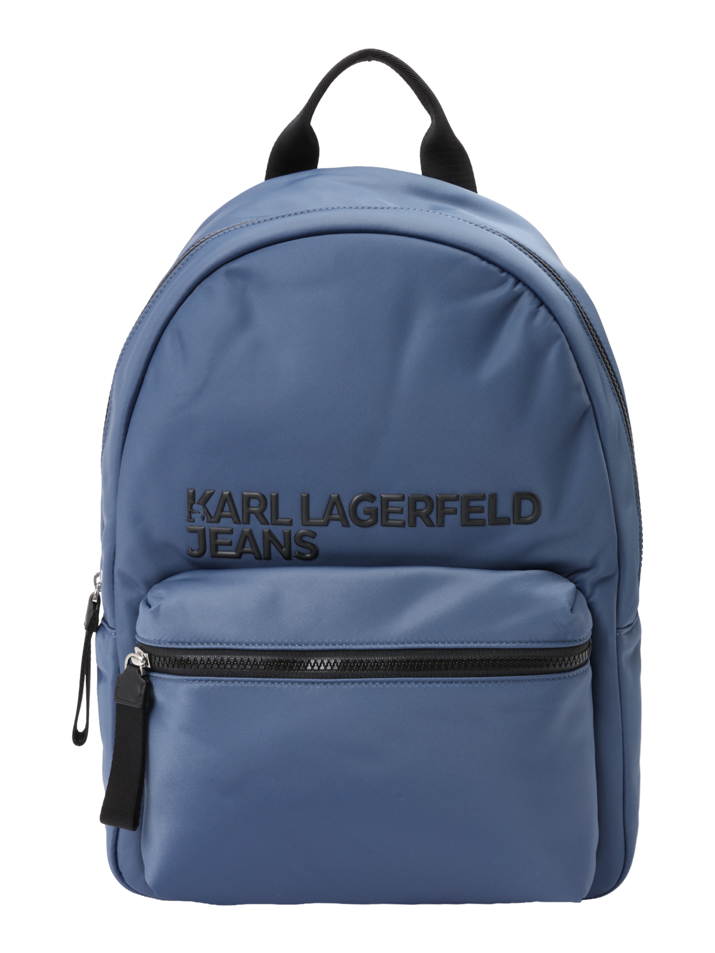 KARL LAGERFELD JEANS - Mochila 'ESSENTIAL' en azul: frente
