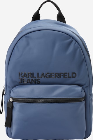 mėlyna KARL LAGERFELD JEANS Kuprinė 'ESSENTIAL': priekis