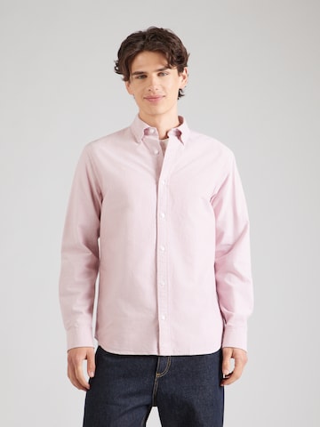 JACK & JONES Regular fit Πουκάμισο 'JPRBLUHARVEY' σε ροζ: μπροστά