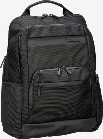 TRAVELITE Backpack in Black: front