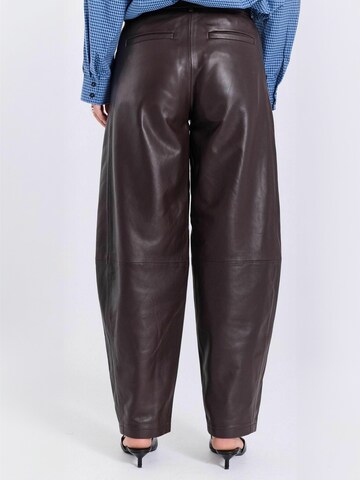 Regular Pantalon ' Monica ' NORR en marron : derrière