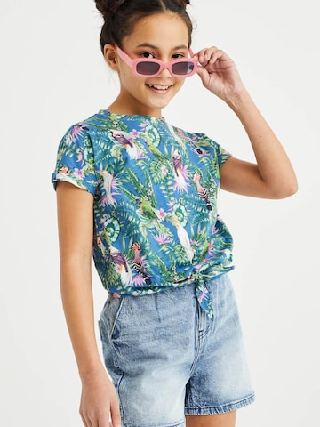 WE Fashion Shirt in Blauw