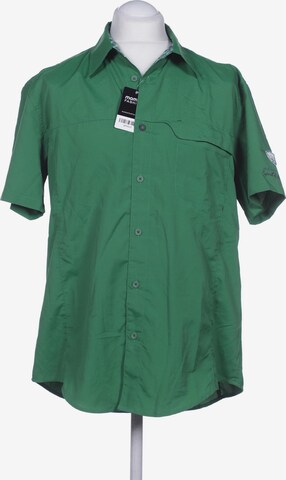 CMP Button Up Shirt in XL in Green: front