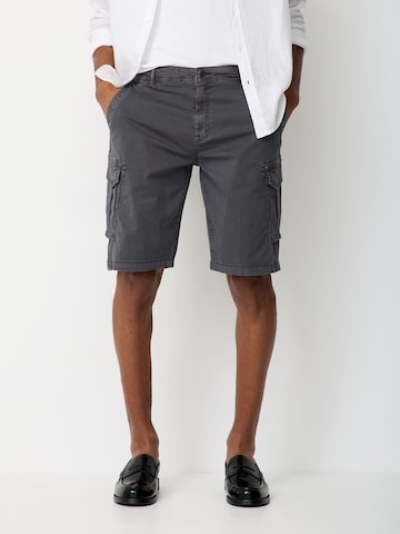PADDOCKS Regular Cargo Pants in Grey: front