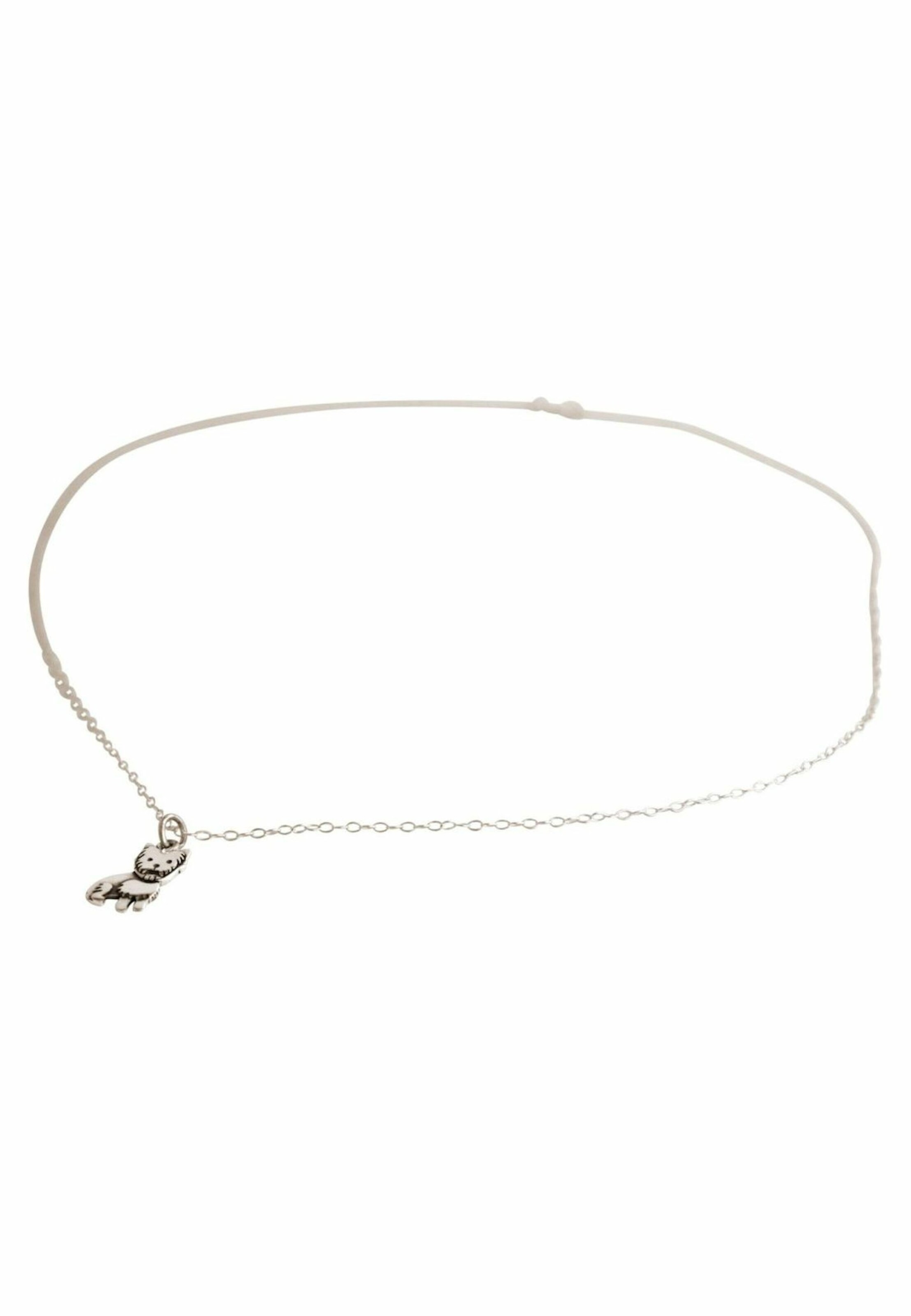 Gemshine Necklace 'Yorkshire Terrier Hund' in Silver