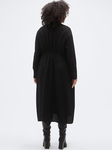 Vero Moda Curve Shirt Dress 'VMCOTEA' in Black