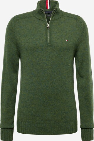 TOMMY HILFIGER Pullover in Grün: predná strana