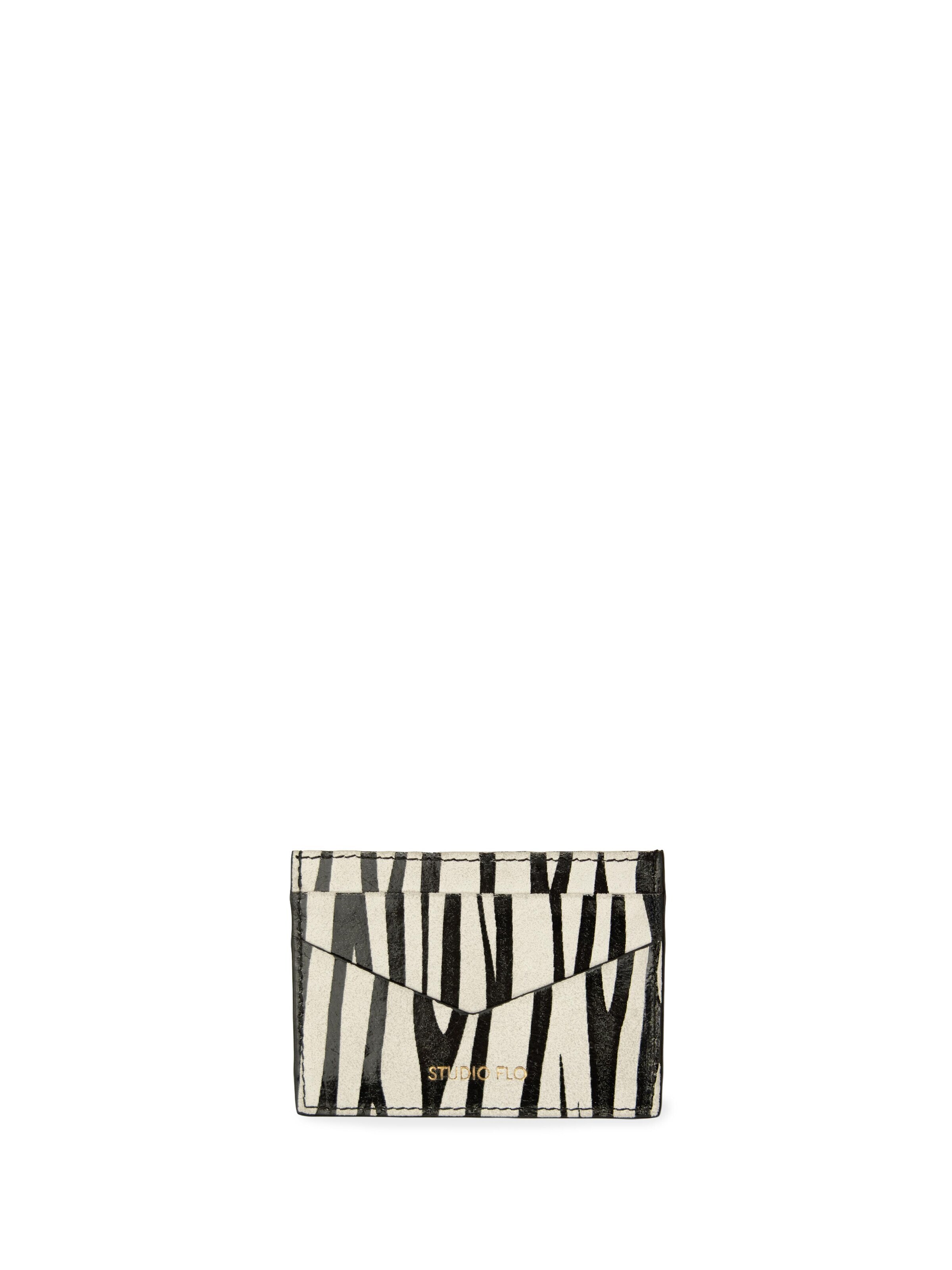 SARA BY JG Wallet 'LYNEA CARD HOLDER' in White: front