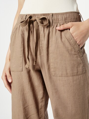 Loosefit Pantalon QS en marron