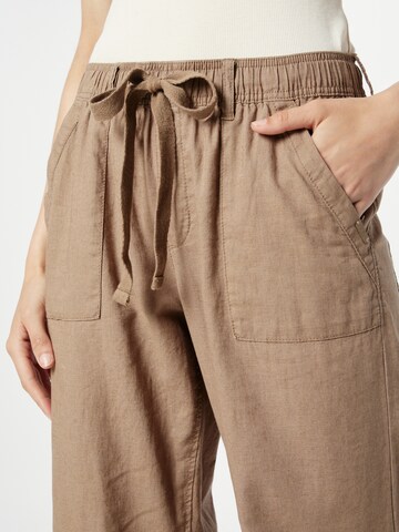 Loosefit Pantaloni di QS in marrone