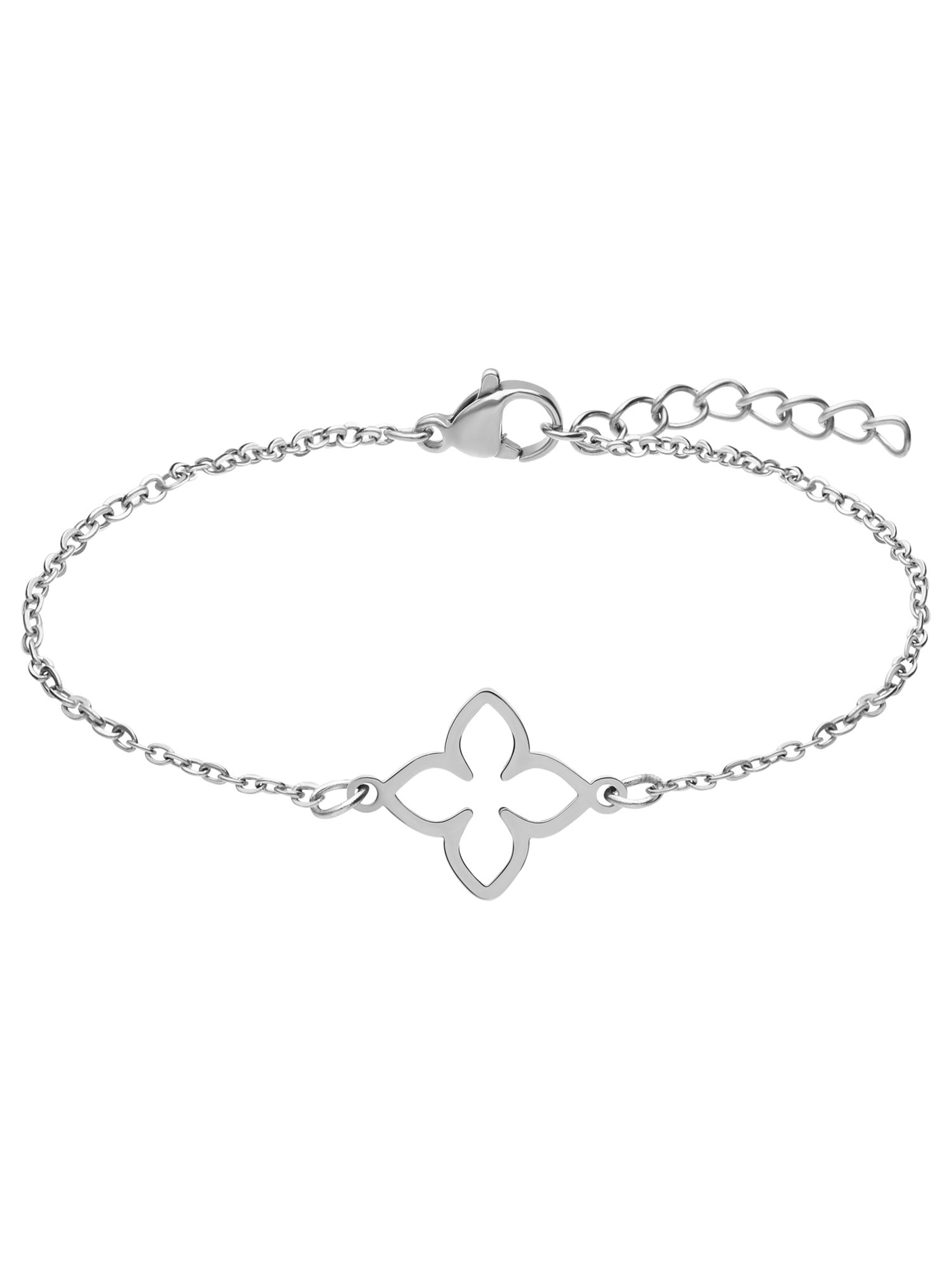 Lucardi Armband in silber, Produktansicht