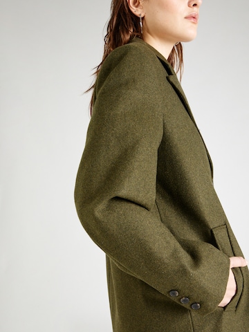 SELECTED FEMME Between-Seasons Coat 'ALMA' in Green