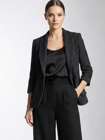 AVENUE N°29 - Blazer 'Structured Boucle Blazer' en negro