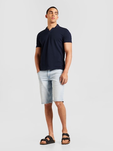 s.Oliver - Camisa em azul