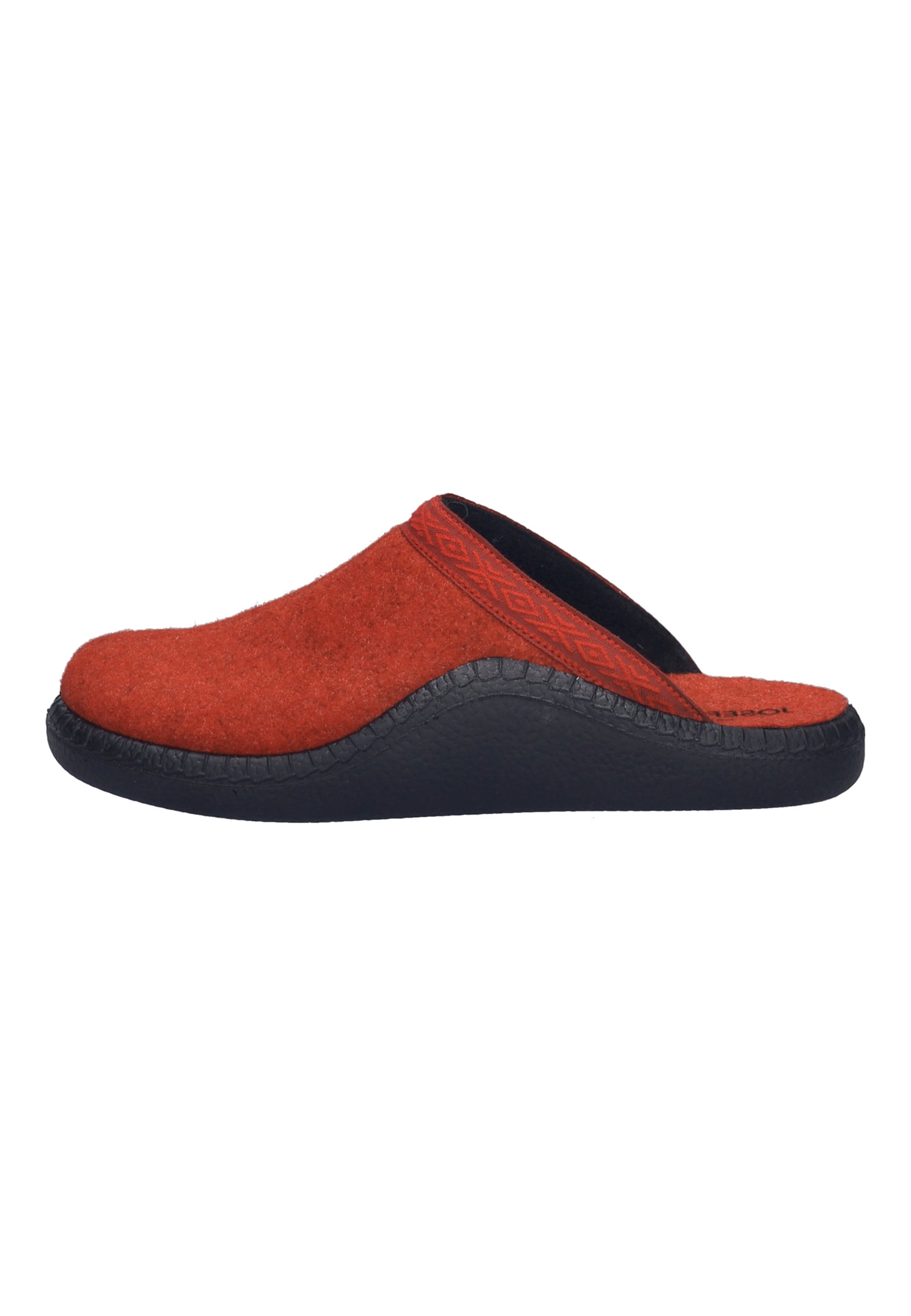 JOSEF SEIBEL Hausschuh 'Monaco D 06' in Rot: Vorderseite