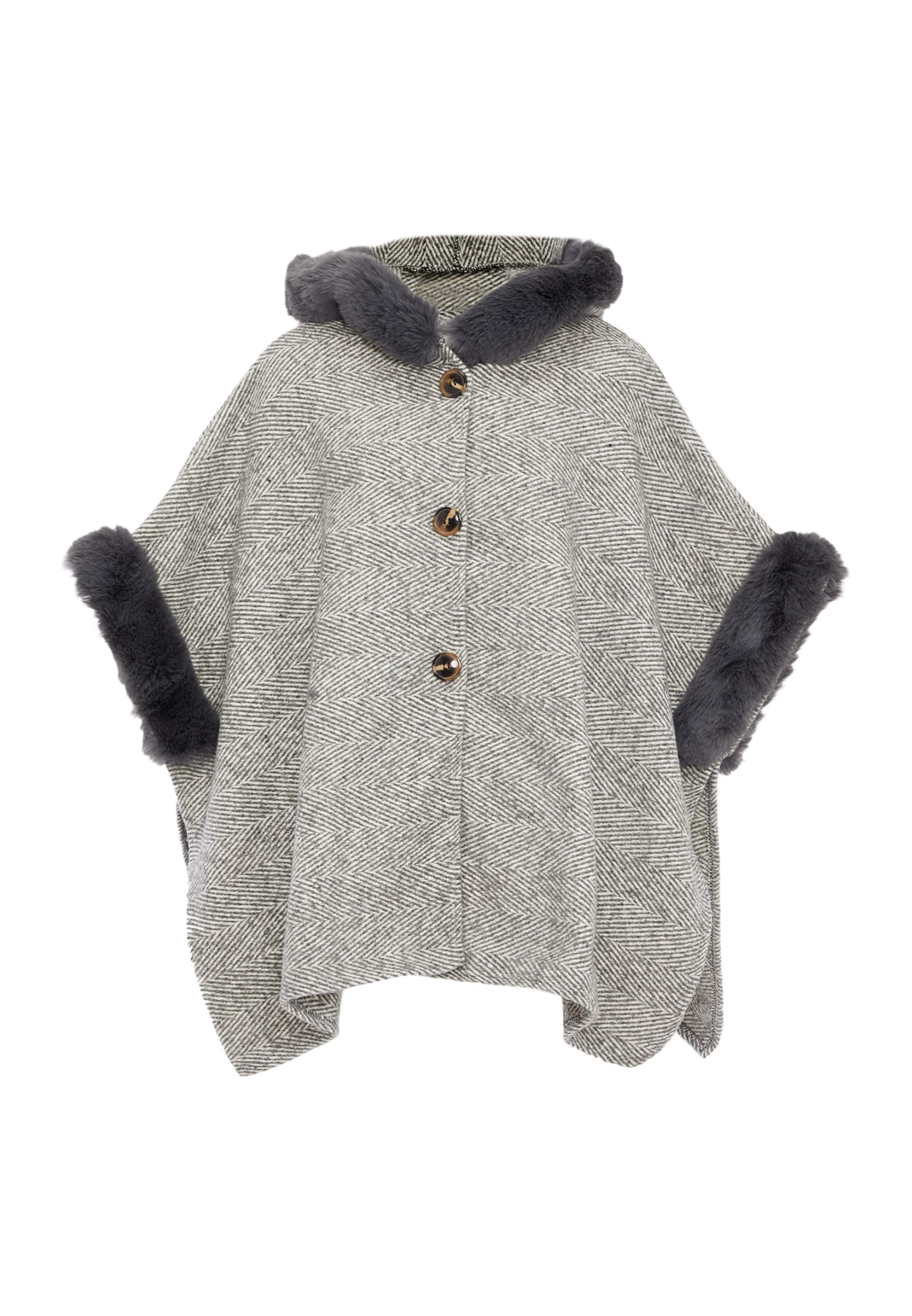 FRAULLY Cape in Grijs