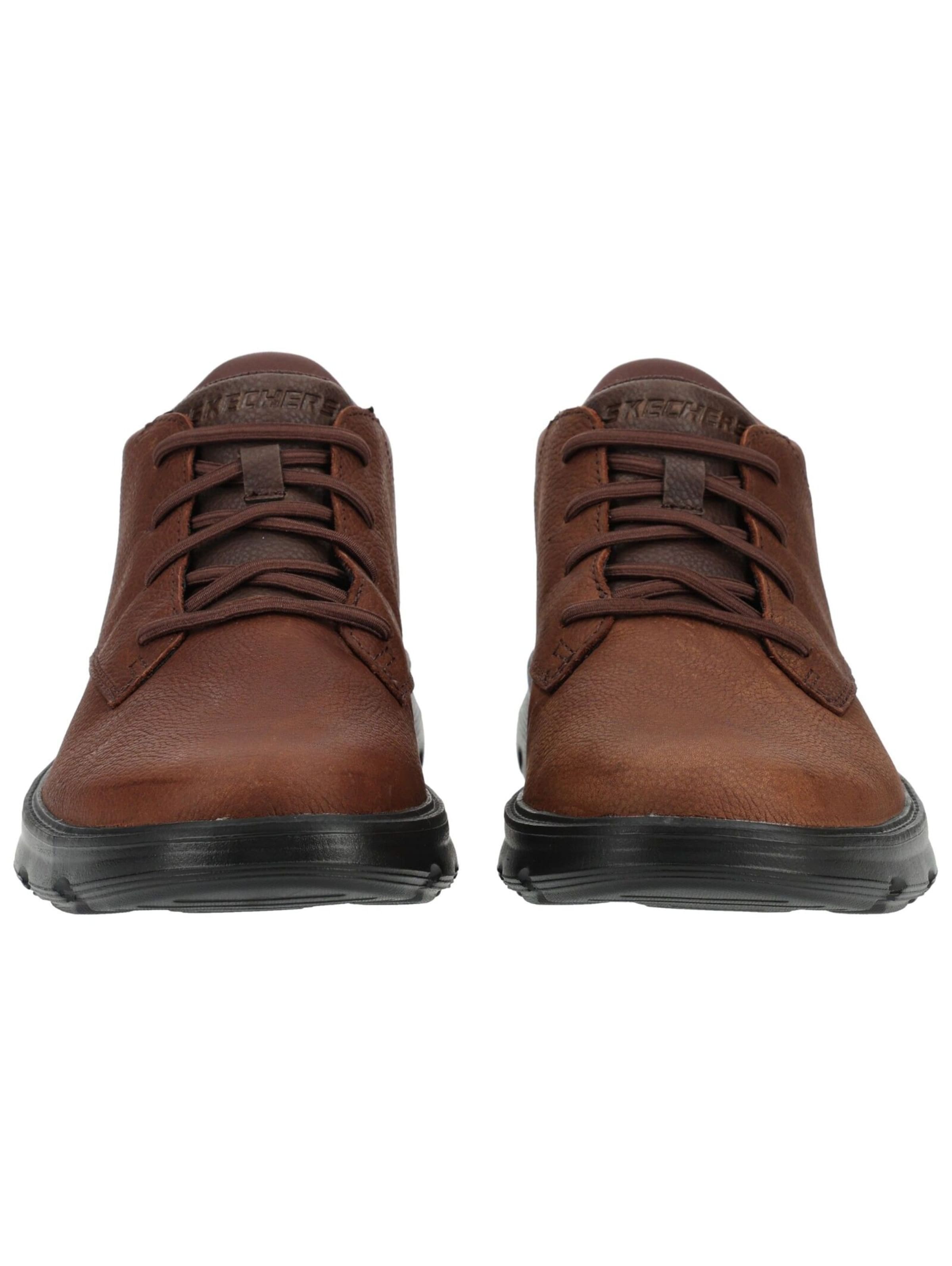 SKECHERS Athletic lace-up shoe 'Arch Fit Garza - Ridley' in Brown