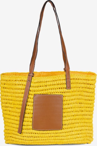 styleBREAKER Shopper in Gelb: Vorderseite