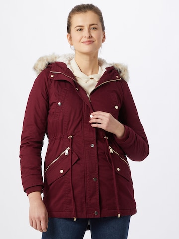 Parka di mezza stagione di Tally Weijl in rosso: frontale