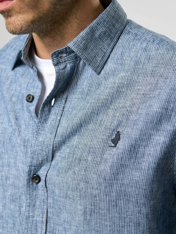 MCS Regular fit Overhemd 'Pasadena' in Blauw