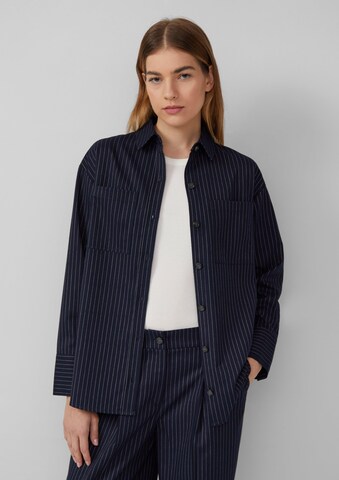 Chemisier s.Oliver en bleu : devant