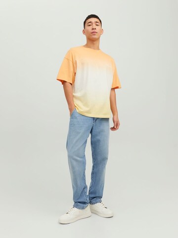 JACK & JONES Shirt in Orange