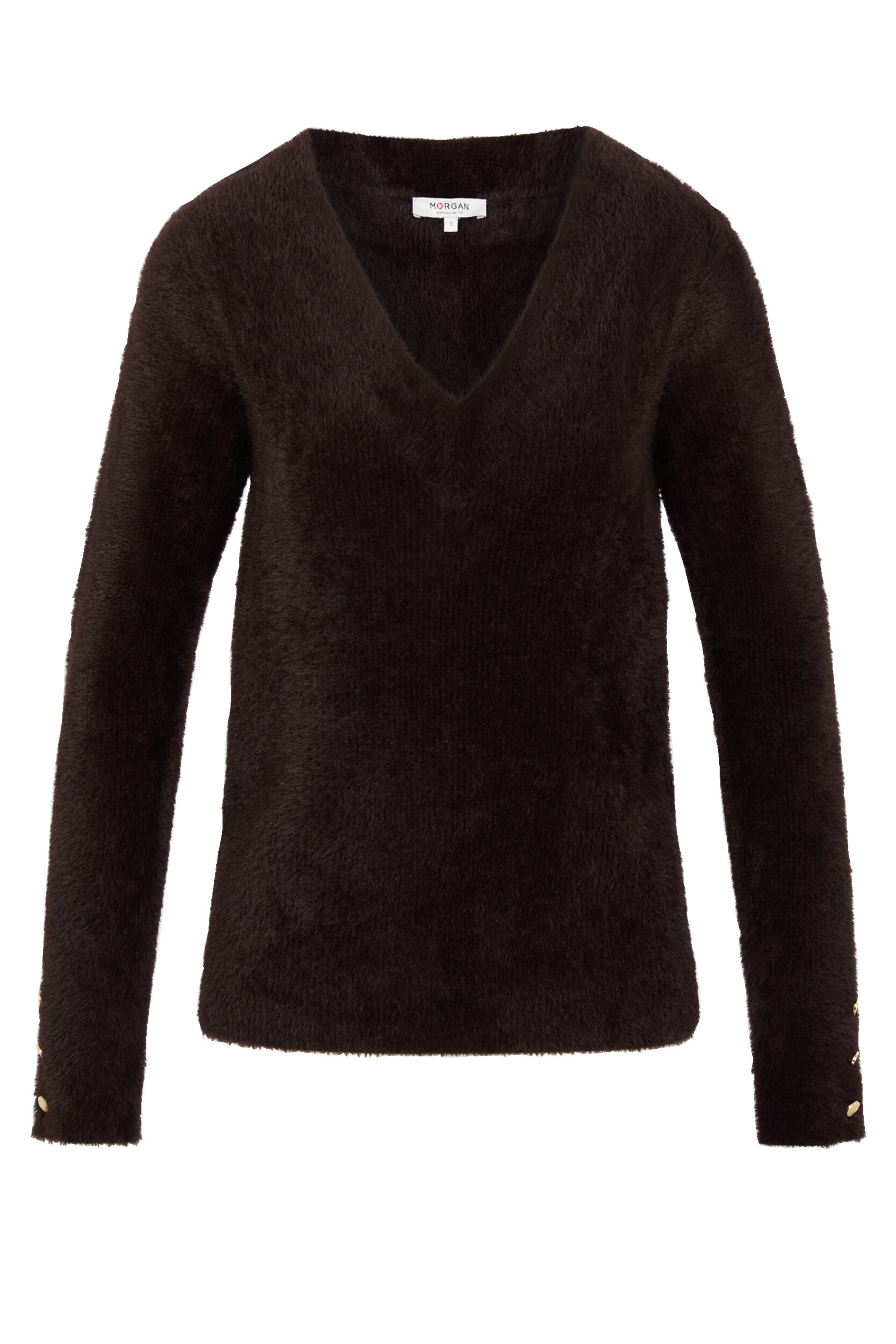 Morgan Pullover 'MLISA' in Braun: Vorderseite