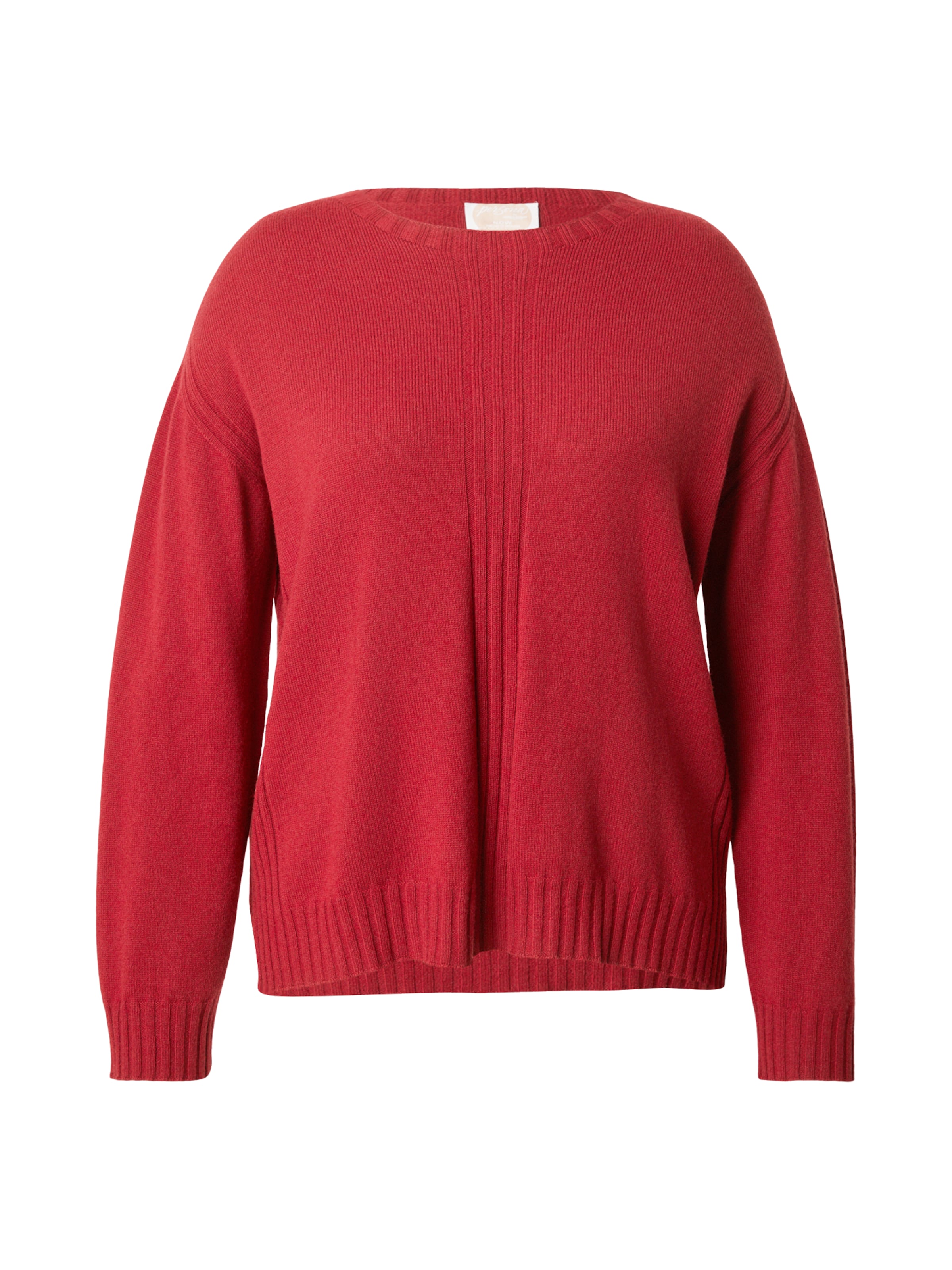 Persona by Marina Rinaldi Sweater 'NNWCARPA' in Red: front