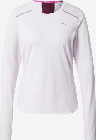 PUMA - Camiseta funcional 'MARATHON' en lila: frente