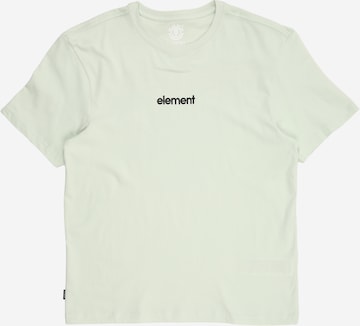 ELEMENT Majica | zelena barva: sprednja stran