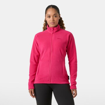 HELLY HANSEN Athletic Fleece Jacket 'Daybreaker' in Pink: front