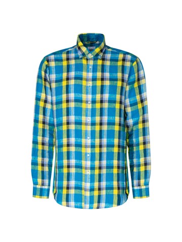 Coupe regular Chemise business SEIDENSTICKER en bleu : devant