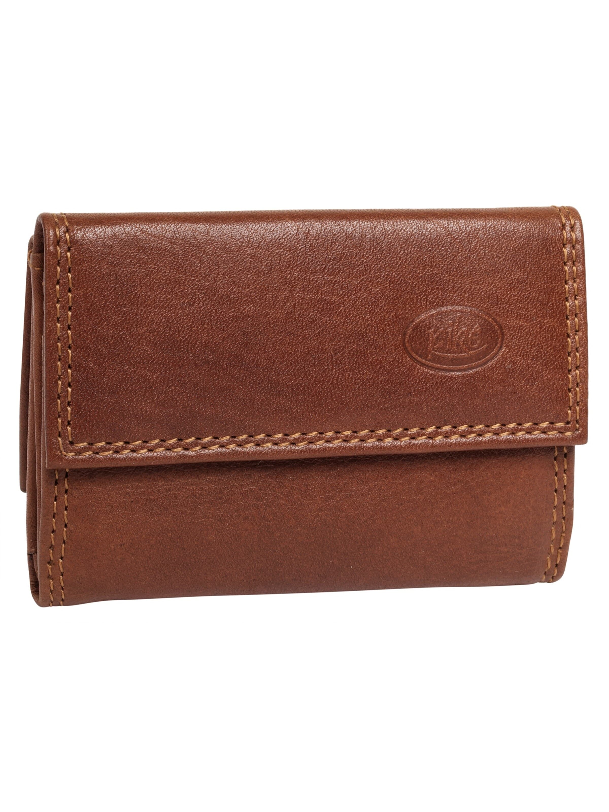 Porte-monnaies piké en marron