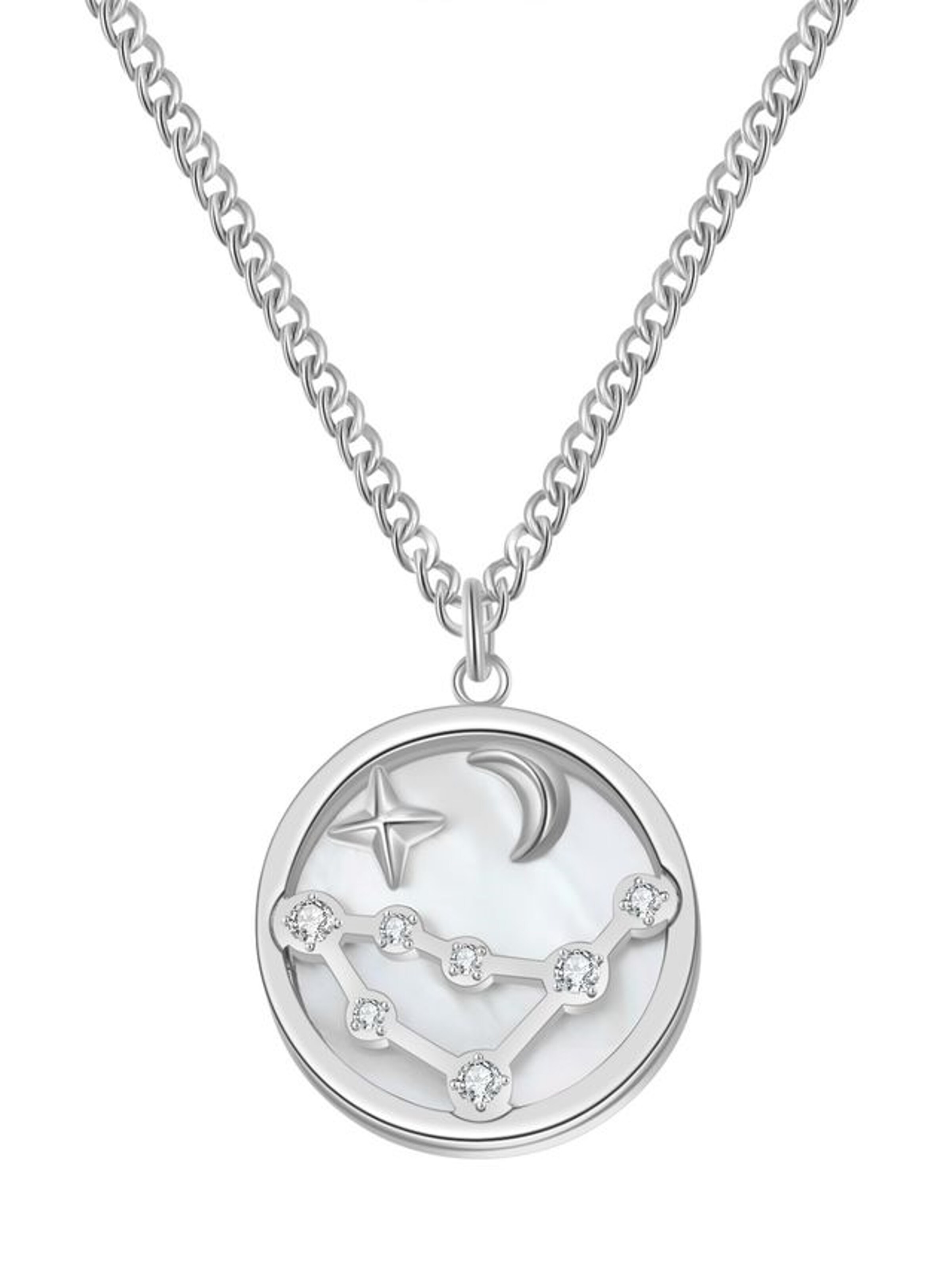 Hey Happiness Kette 'Cosmic Capricorn' in Silber