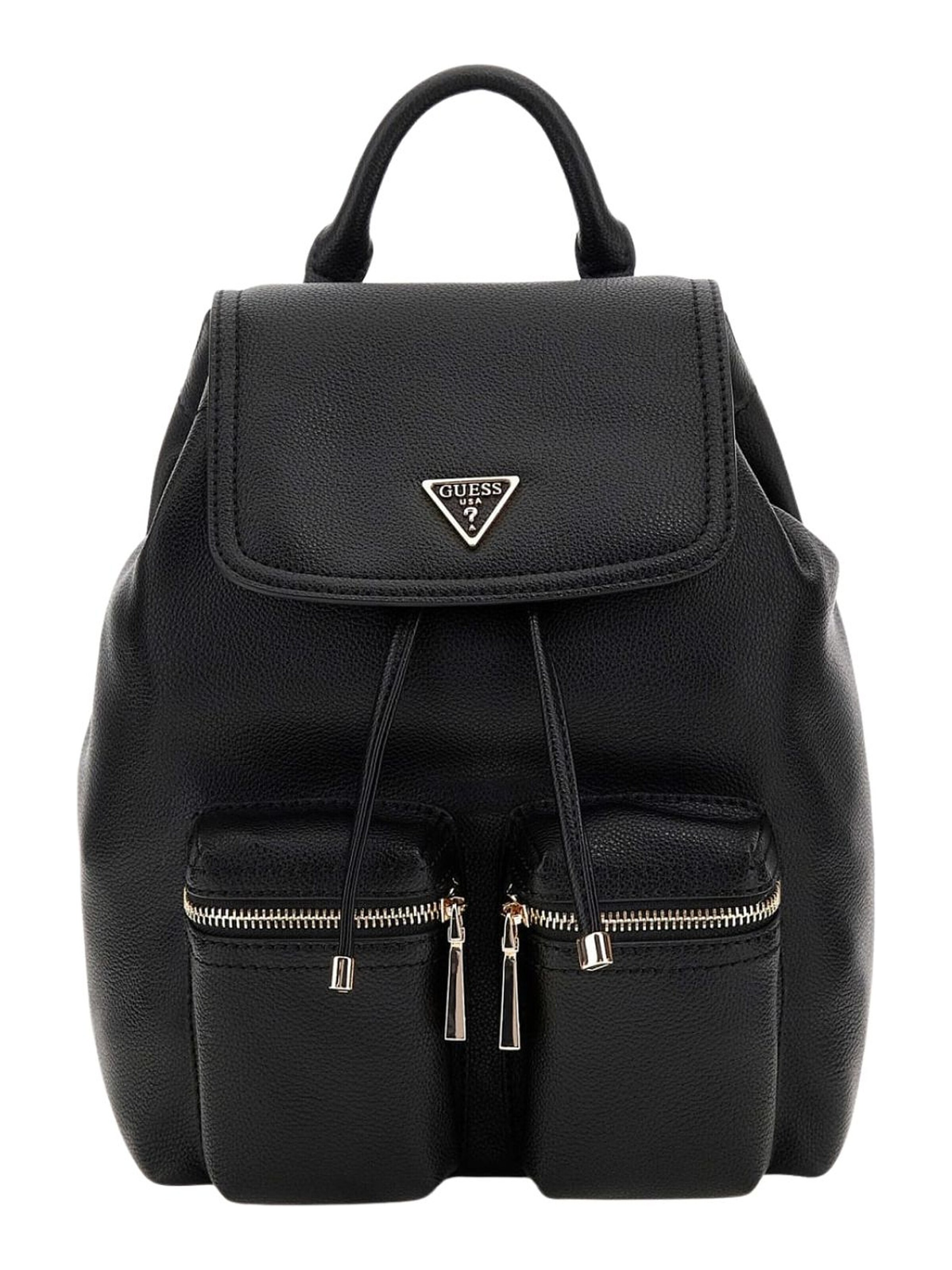 Zaino 'Zaino Manhattan II' di GUESS in nero: frontale
