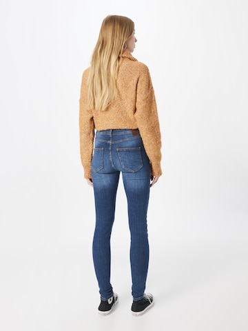 PIECES Skinny Jeans 'KATE' in Blau