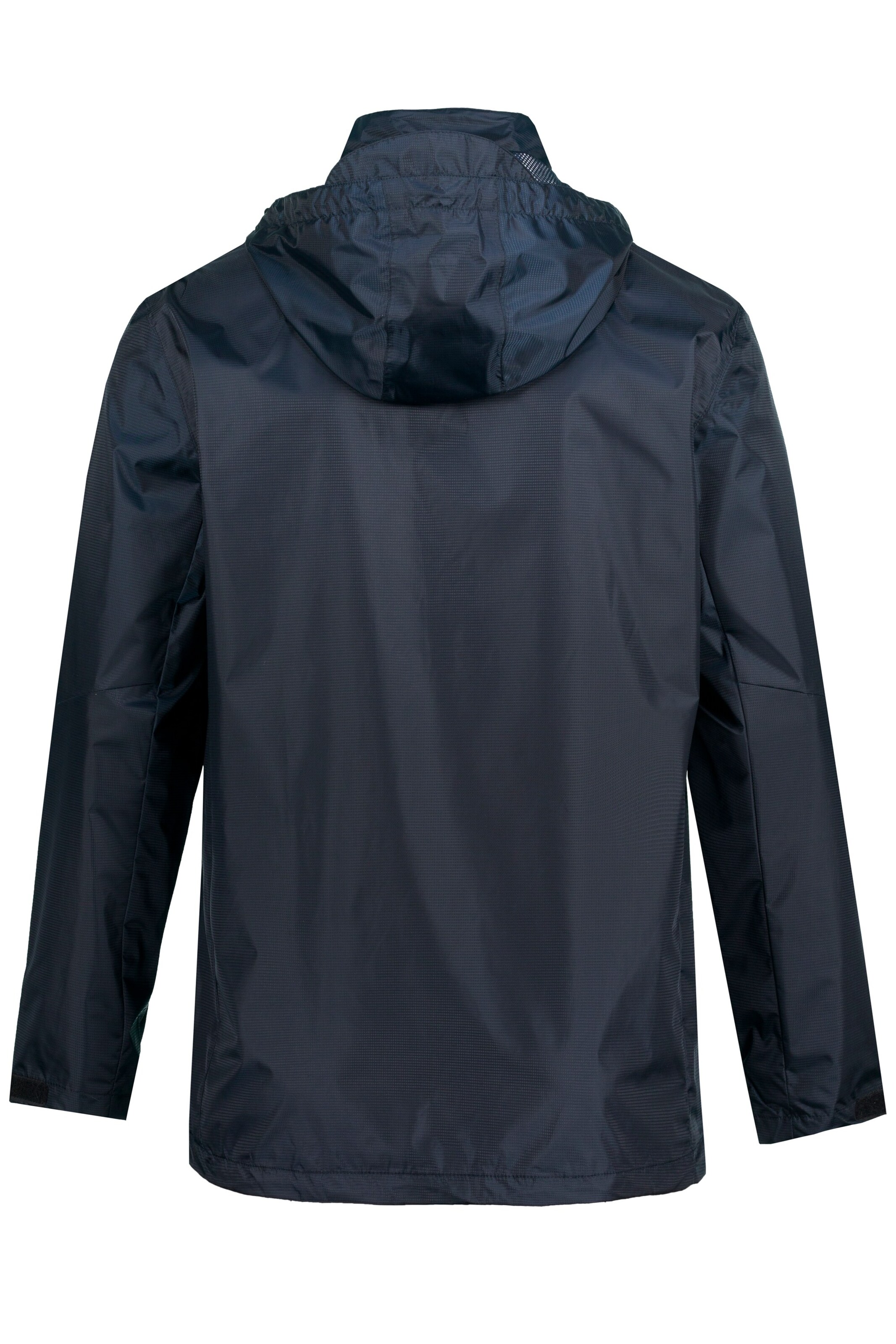 JP1880 JP 1880 Herren große Größen Regenjacke, wasserdicht, Kapuze, Zipper, leichtes Mesh Futter 809332 in Blau