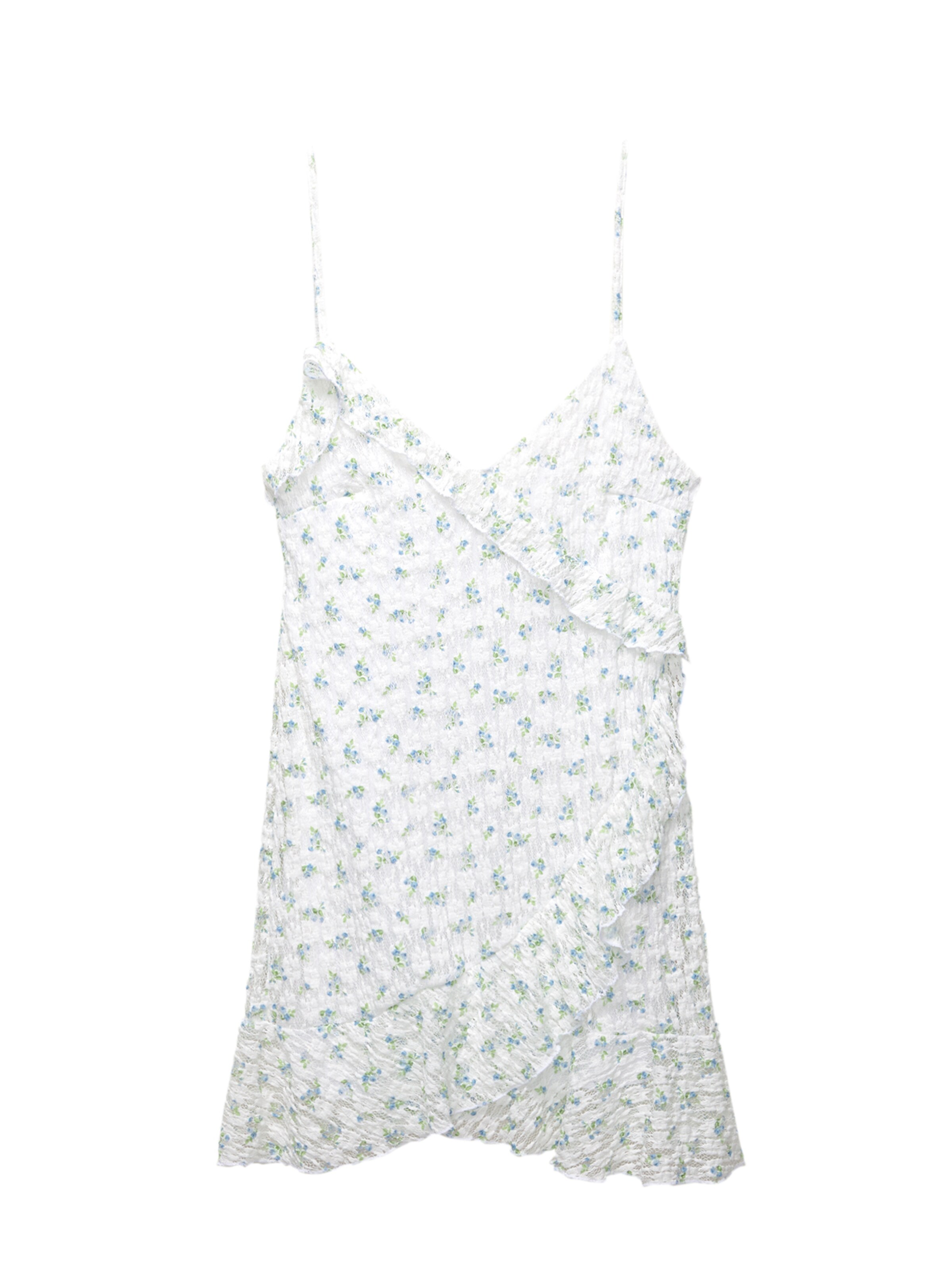 Pull&Bear Sommarklänning i vit: framsida