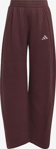 Barrel Pantaloni sportivi 'Studio' di ADIDAS SPORTSWEAR in rosso: frontale