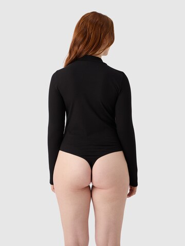 Shirtbody 'AYAA' Les Lunes en noir