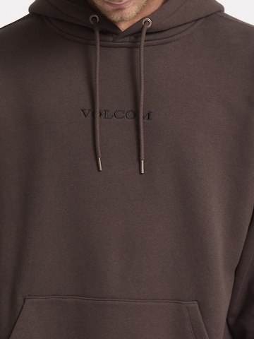 Volcom Sweatshirt 'STONE' in Brown