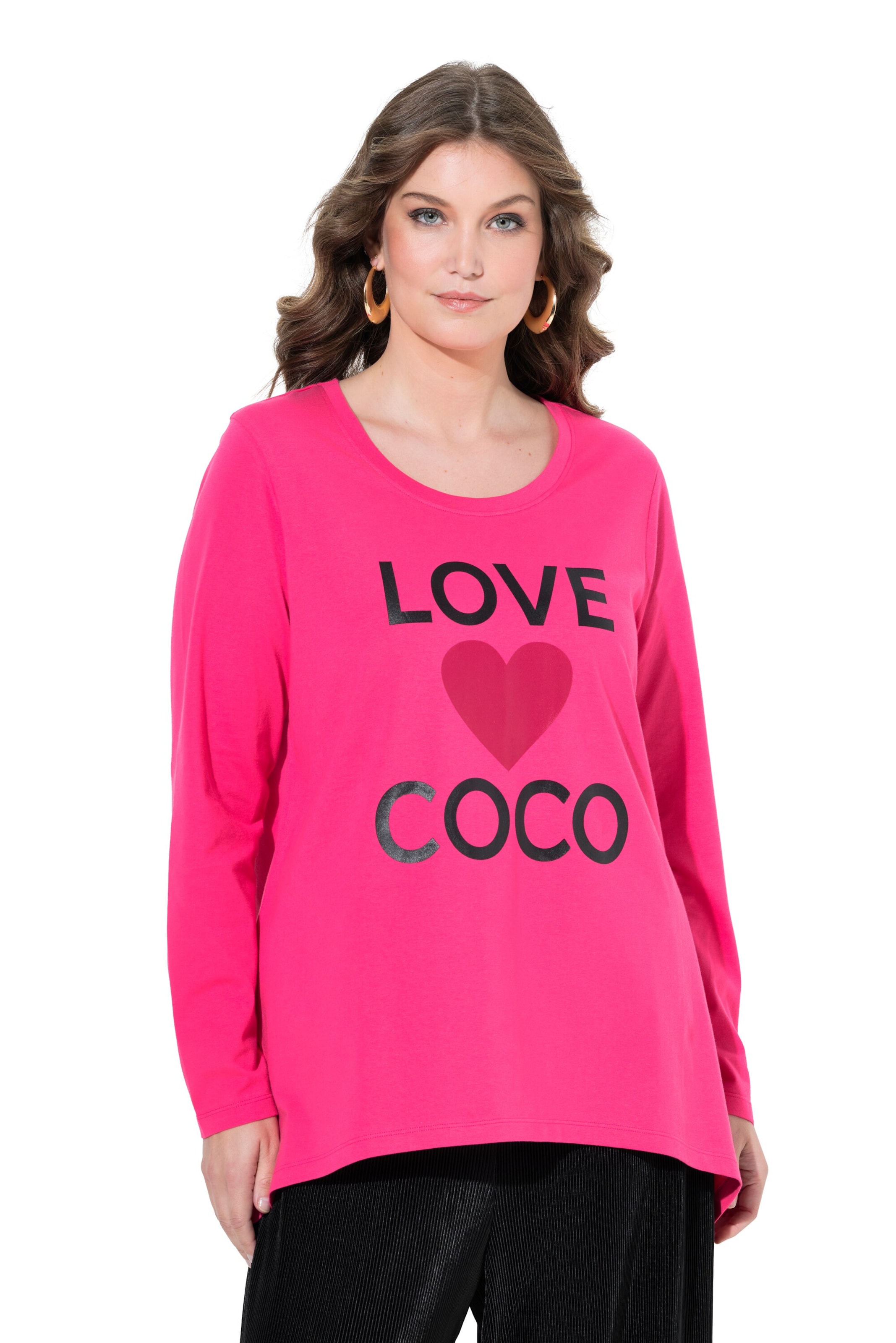 MIAMODA Shirt in Lila: voorkant