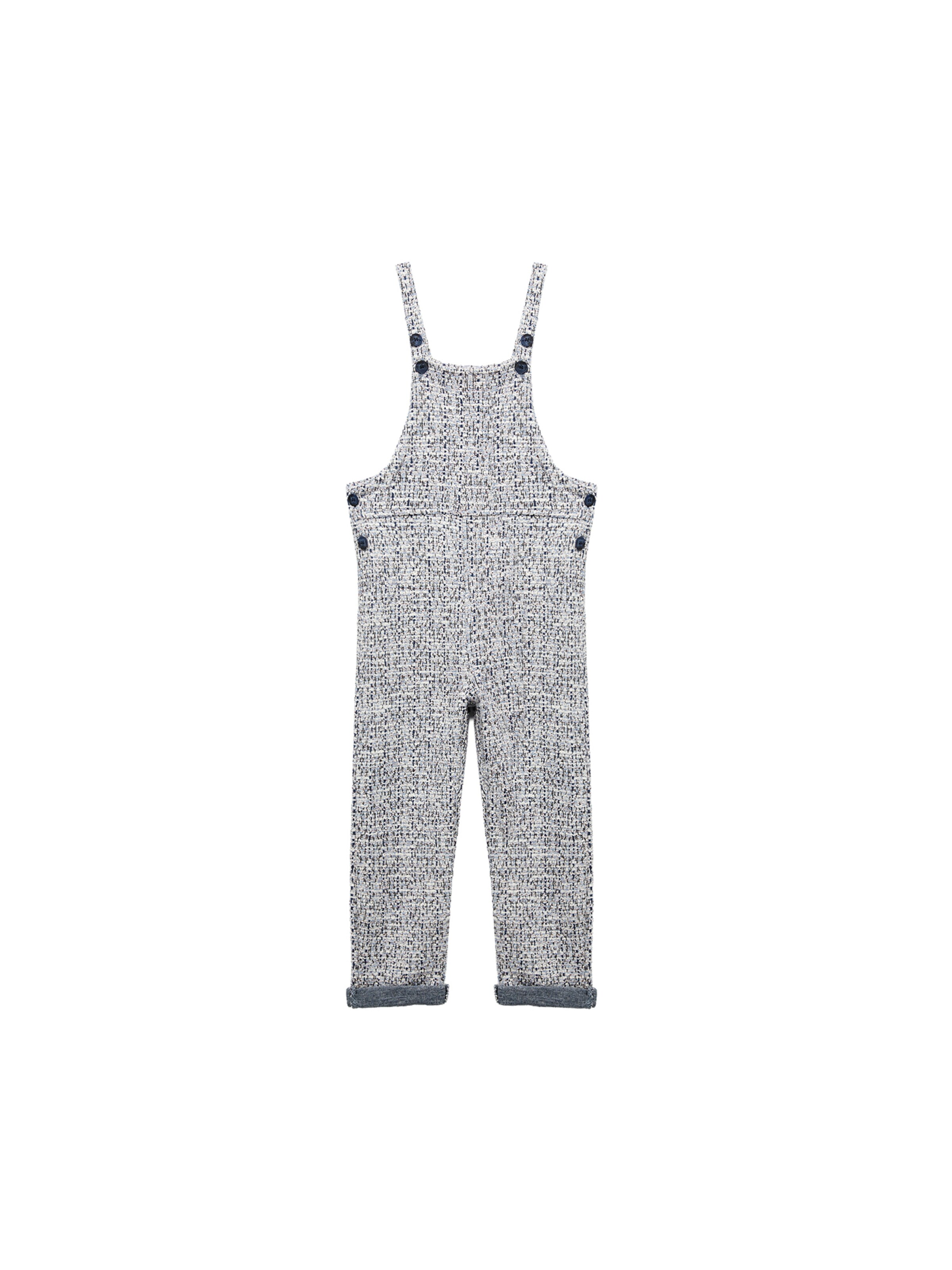 Koton Regular Dungarees in Grey: front