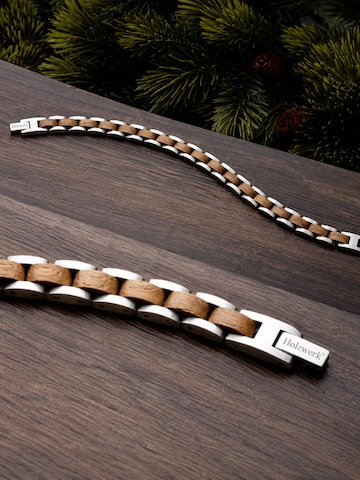 Holzwerk - Pulsera 'AMMERSEE' en plata